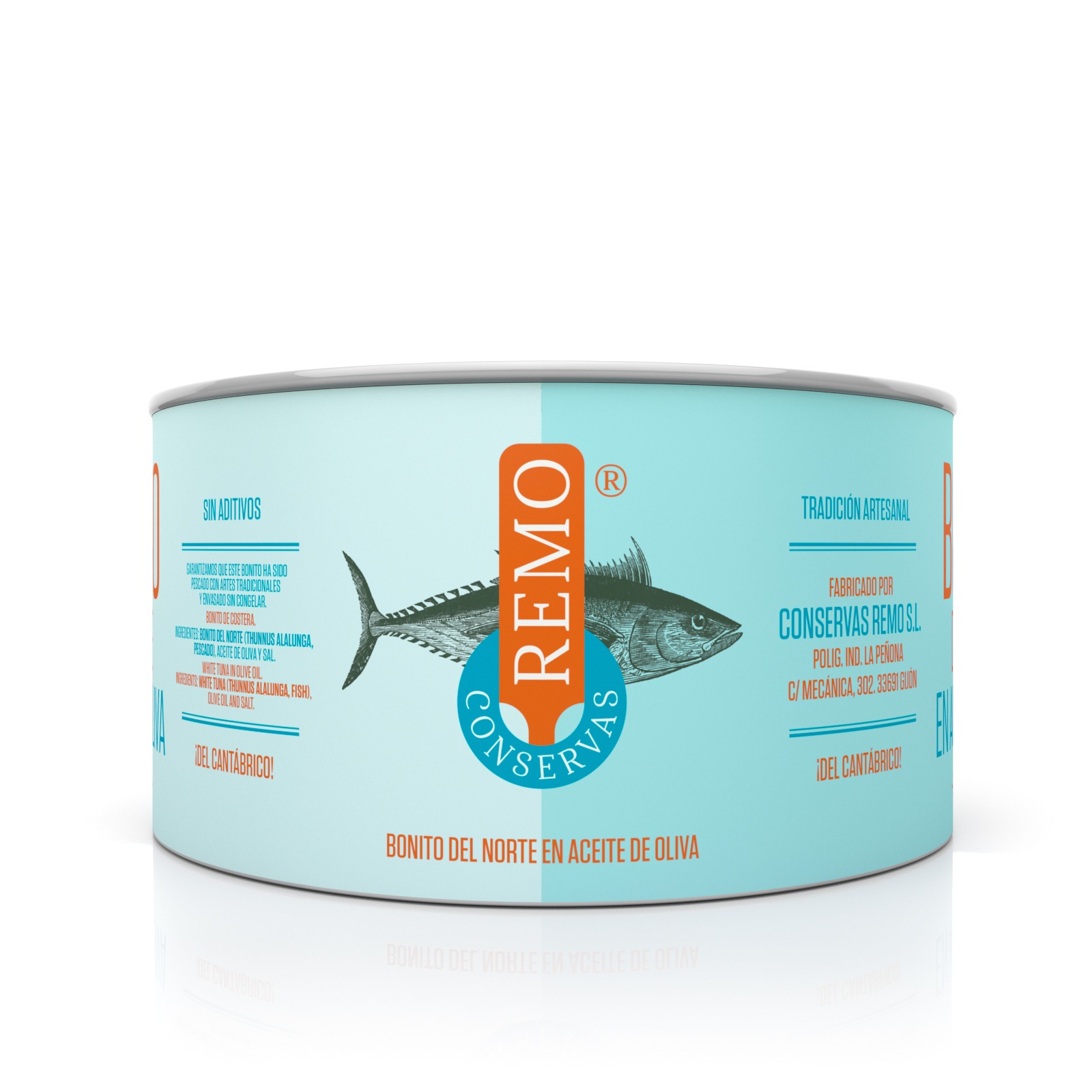 Bonito del Norte en Aceite de Oliva. Lata 3822 g