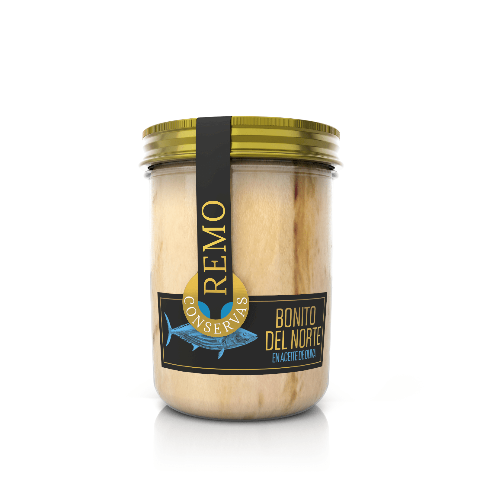 Bonito del Norte en Aceite de Oliva. Tarro 750 g